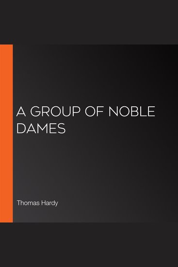 A Group of Noble Dames - cover