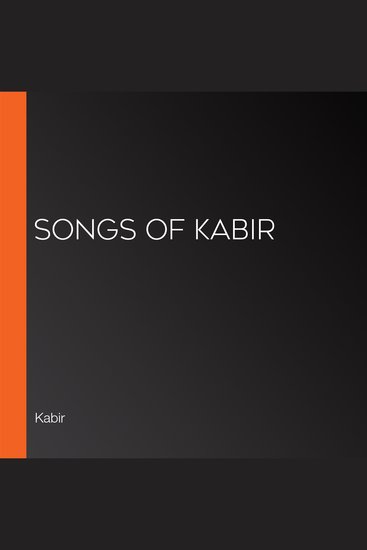 Songs of Kabir - cover