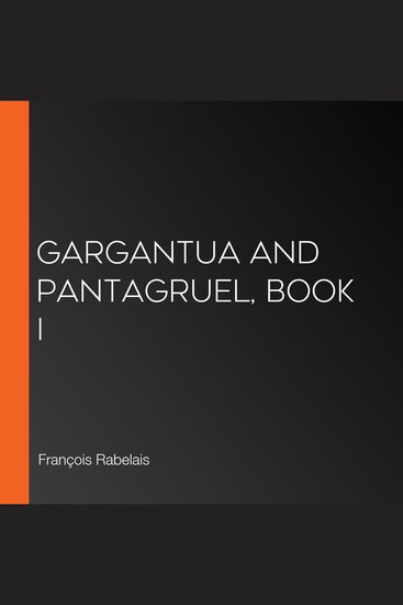 Gargantua and Pantagruel Book I - cover