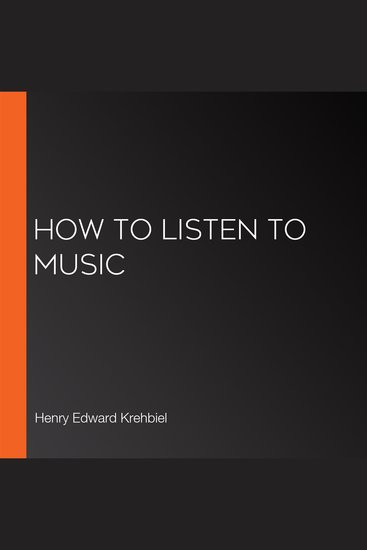 How to Listen to Music - cover