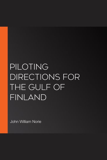 Piloting Directions for the Gulf of Finland - cover