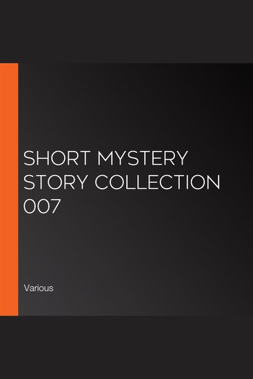 Short Mystery Story Collection 007 - cover
