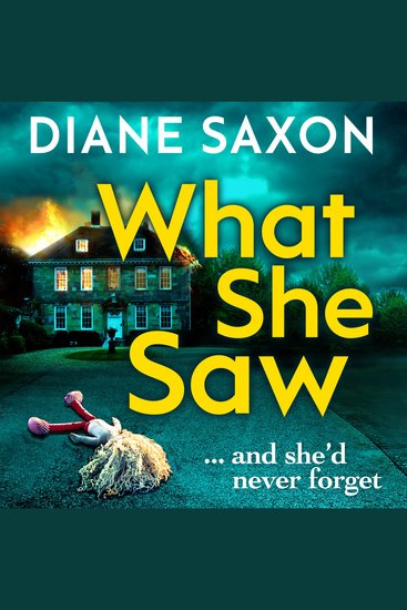 What She Saw - An addictive psychological crime thriller to keep you gripped - cover