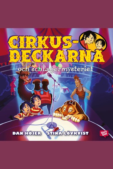 Cirkusdeckarna och schlagermysteriet - cover