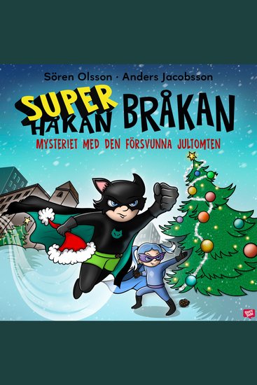 Super-Bråkan Mysteriet med den försvunna jultomten - cover