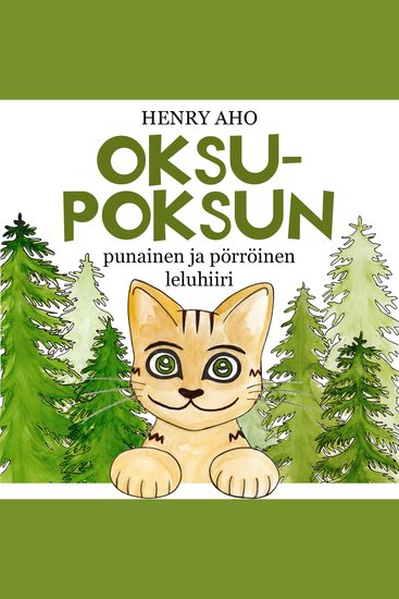 Oksu-Poksun punainen ja pörröinen leluhiiri - cover