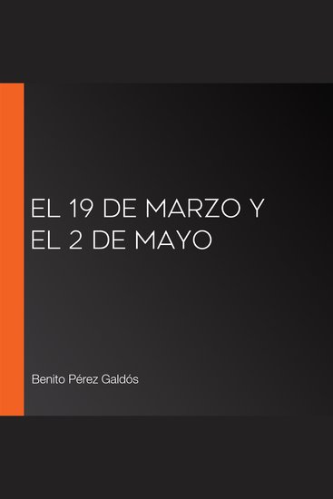 El 19 de marzo y el 2 de mayo - cover