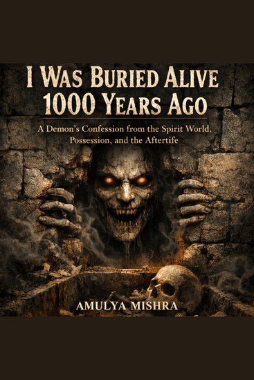 I Was Buried Alive 1000 Years Ago - A Demon’s Confession from the Spirit World Possession and the Afterlife - cover