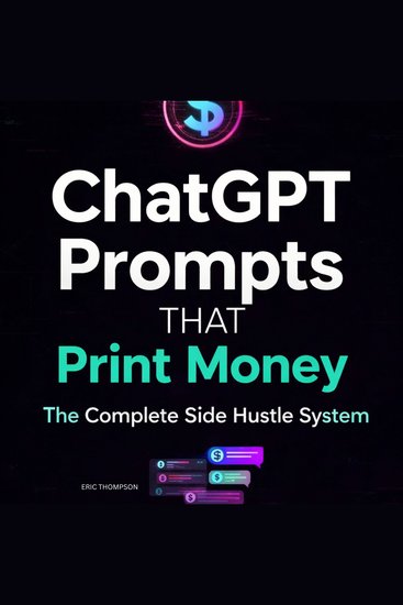 ChatGPT Prompts That Print Money - The Complete Side Hustle System - cover