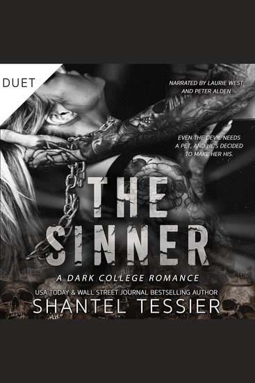 The Sinner - A Dark College Romance - cover