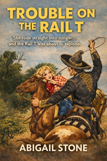 Trouble on the Rail T - A Classic Western - cover