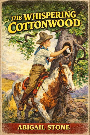 The Whispering Cottonwood - A Classic Western - cover