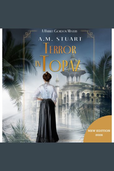 TERROR IN TOPAZ - Harriet Gordon Mystery Book 4 - cover
