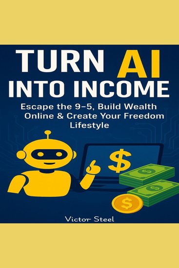 Turn AI Into Income - Escape the 9–5 Build Wealth Online & Create Your Freedom Lifestyle - cover