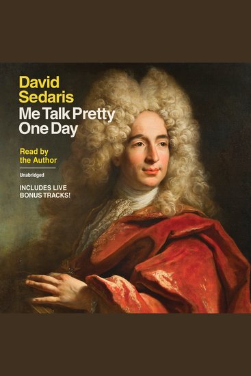 Me Talk Pretty One Day - cover