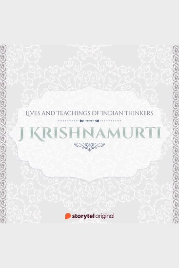 Jiddu krishnamurti - cover