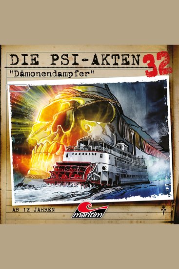Die PSI-Akten Folge 32: Dämonendampfer (ungekürzt) - cover