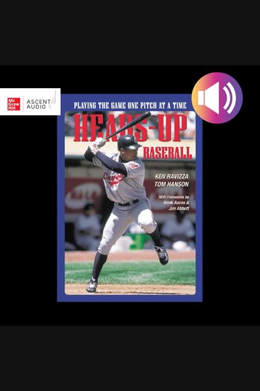 Heads-Up Baseball - Playing the Game One Pitch at a Time - cover