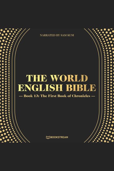 World English Bible Book 13 The: The First Book of Chronicles - cover