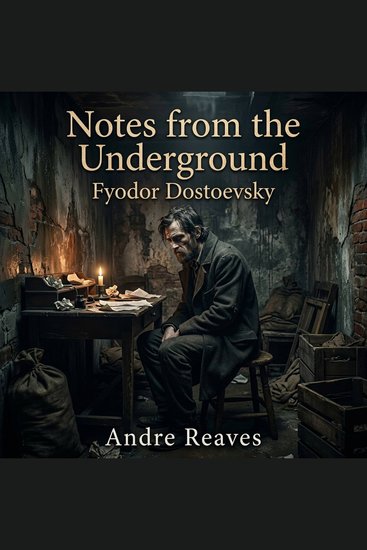 Notes from the Underground - A cornerstone of Philosophical Fiction—delve into the mind of a bitter isolated anti-hero in this psychological masterpiece that exposes the dark irrational depths of human nature and society - cover