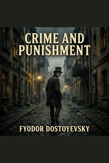 Crime and Punishment - A starving student's descent into madness and murder Experience the pinnacle of Classic Literary Fiction in this timeless tale of morality guilt and ultimate redemption - cover