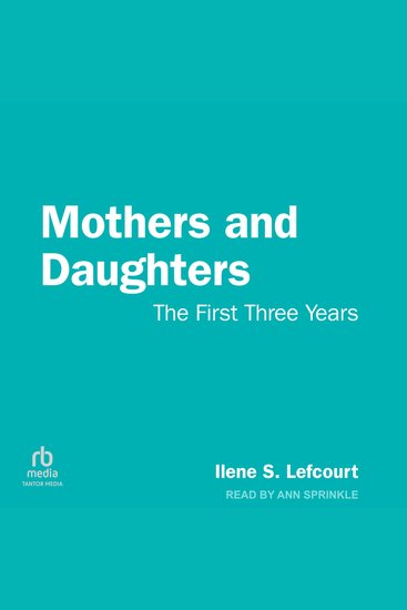 Mothers and Daughters - The First Three Years - cover