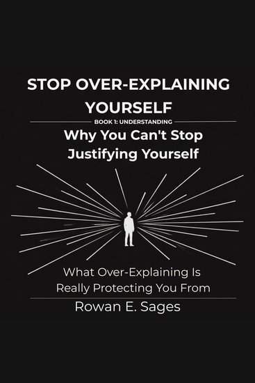 Stop Over-Explaining Yourself: Why You Can't Stop Justifying Yourself - What Over-Explaining Is Really Protecting You From - cover