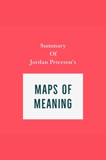 Summary of Jordan Peterson’s Maps of Meaning - cover