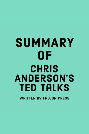 Summary of Chris Anderson's TED Talks - cover