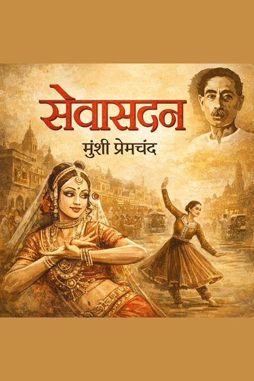 Sewasadan - Munshi Premchand - सेवासदन - मुंशी प्रेमचंद - cover