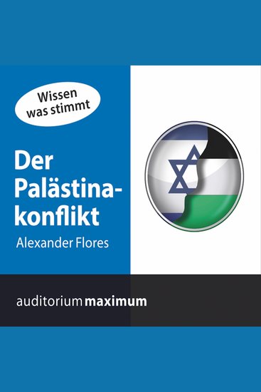 Der Palästinakonflikt (Ungekürzt) - cover
