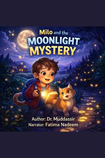 Milo and the Moonlight Mystery - An Enchanting Adventure Under the Glow of the Night Sky - cover