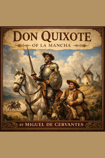 Don Quixote of La Mancha - cover