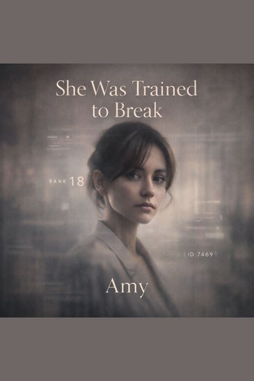 She Was Trained to Break - In a world that teaches her to feel nothing… he is the only one who sees everything - cover