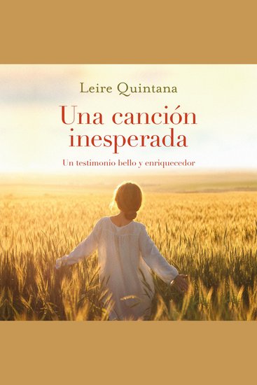 Una canción inesperada - cover