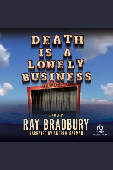 Death Is a Lonely Business - cover