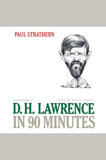 D H Lawrence in 90 Minutes - cover