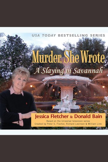 A Slaying in Savannah - A Murder She Wrote Mystery - cover