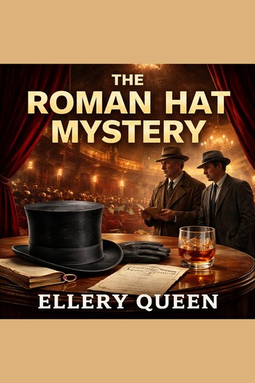 The Roman hat mystery - A Classic Locked-Room Murder Mystery – The First Ellery Queen Detective Case of Brilliant Deduction - cover