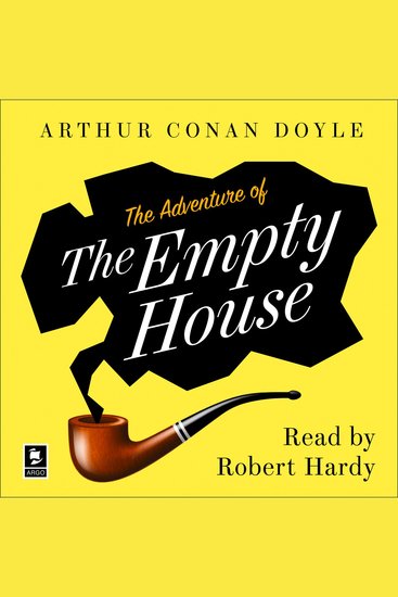 Adventure of the Empty House The (Argo Classics) - cover