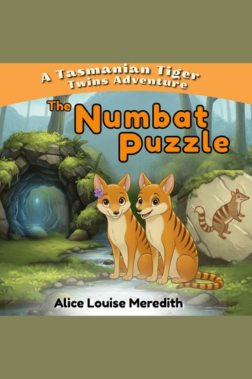 The Numbat Puzzle - A Tasmanian Tiger Twins Endangered Animal Adventure - cover