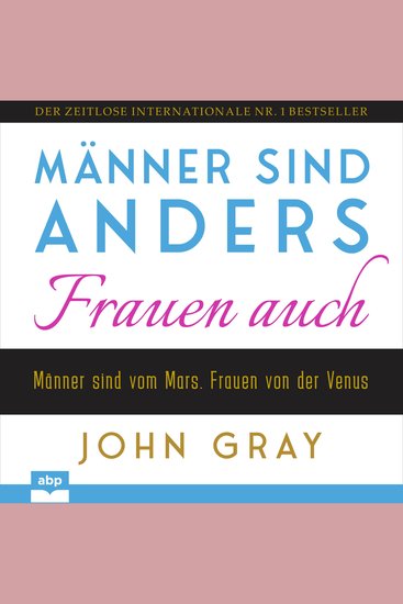 Männer sind anders Frauen auch - Männer sind vom Mars Frauen von der Venus - cover