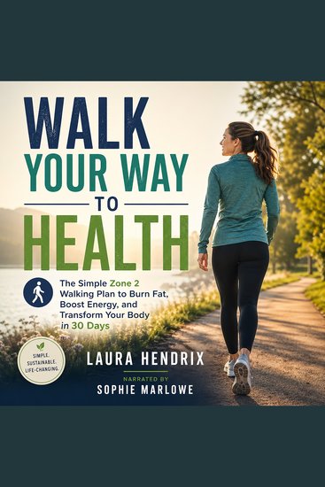 Walk Your Way to Health - The Simple Zone 2 Walking Plan to Burn Fat Boost Energy and Transform Your Body in 30 Days - cover
