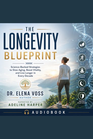 The Longevity Blueprint - Science-Backed Strategies to Slow Aging Boost Vitality and Live Longer in Every Decade - cover