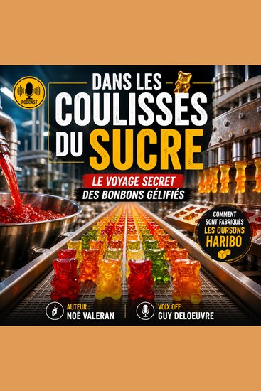 Dans les coulisses du sucre : le voyage secret des bonbons gélifiés - cover
