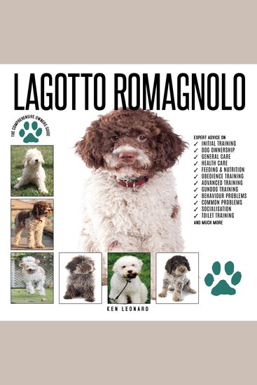 Lagotto Romagnolo - The Comprehensive Owners Guide - cover