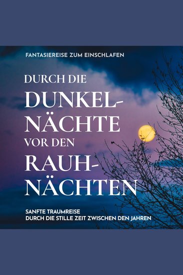 Fantasiereise zum Einschlafen - Durch die Dunkelnächte vor den Rauhnächten - Sanfte Traumreise durch die stille Zeit zwischen den Jahren - cover