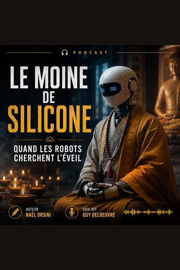 Le Moine de Silicone : quand les robots cherchent l’éveil - cover