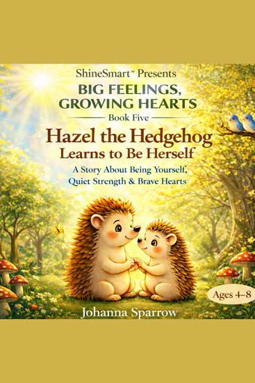 Hazel the Hedgehog Learns to Be Herself - A Story About Being Yourself Quiet Strength & Brave Hearts - cover