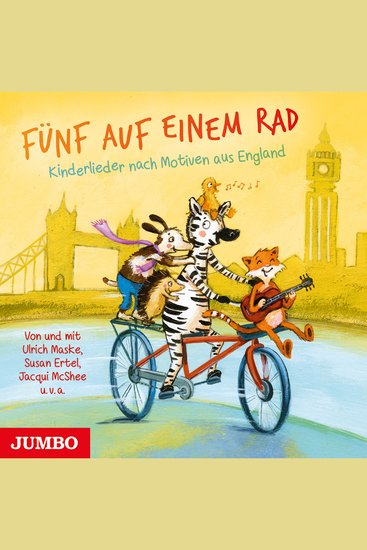 Fünf auf einem Rad Kinderlieder nach Motiven aus England - cover